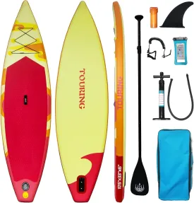 10'6'' Inflatable Stand Up Paddle Board,330 LBs, Non-Slip Deck Design, Premium Accessories & Backpack, Wide Stance, Multifunctional Paddle Boards for Adults,Youth
