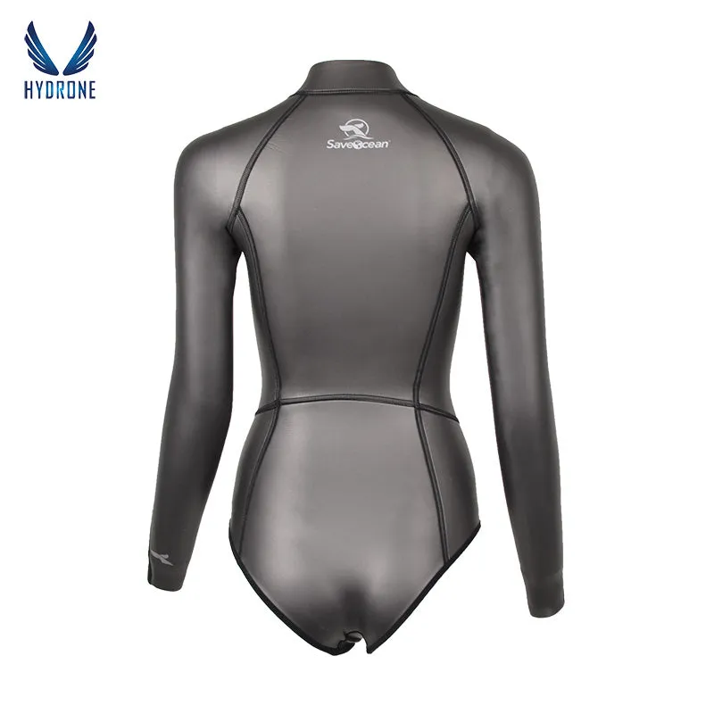 2mm Spring Wetsuit Front Zipper Bodysuit