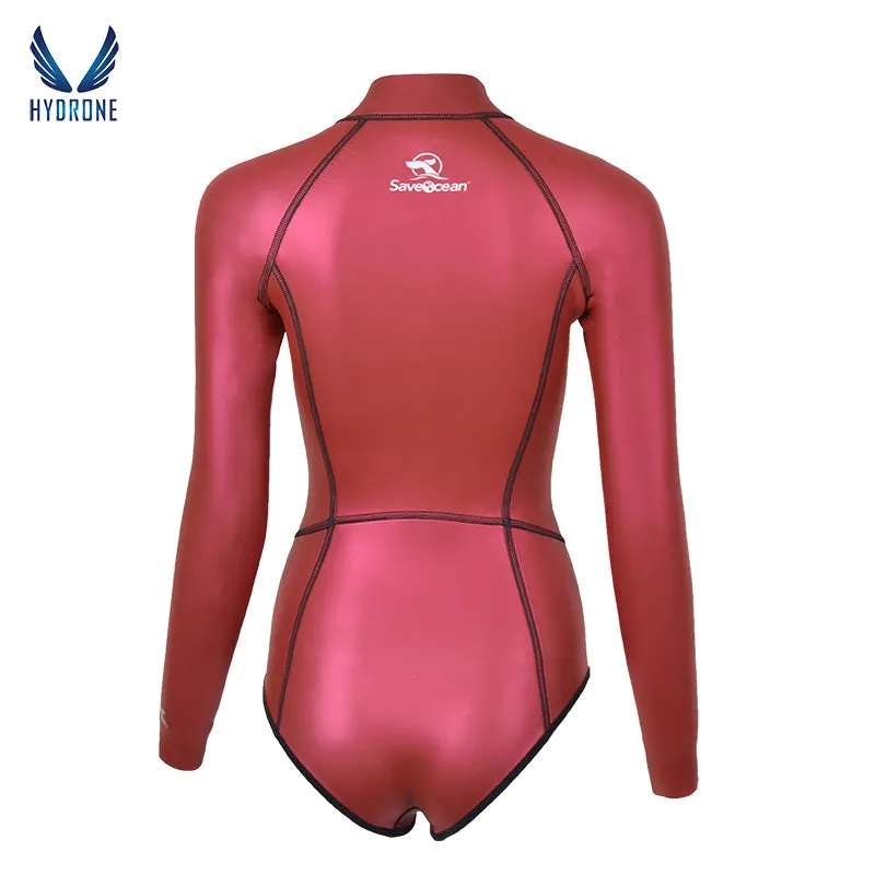 2mm Spring Wetsuit Front Zipper Bodysuit