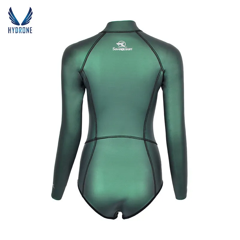 2mm Spring Wetsuit Front Zipper Bodysuit