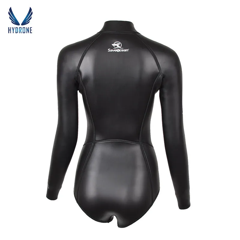 2mm Spring Wetsuit Front Zipper Bodysuit