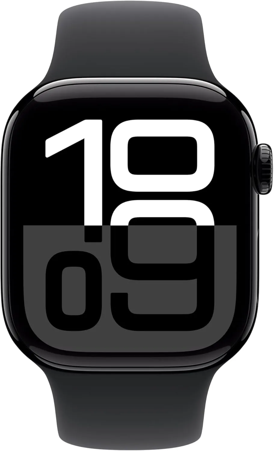 Apple Watch Series 10 [GPS   Cellular 42mm case] Smartwatch with Jet Black Aluminium Case with Black Sport Band - S/M. Fitness Tracker, ECG App, Always-On Retina Display, Water Resistant