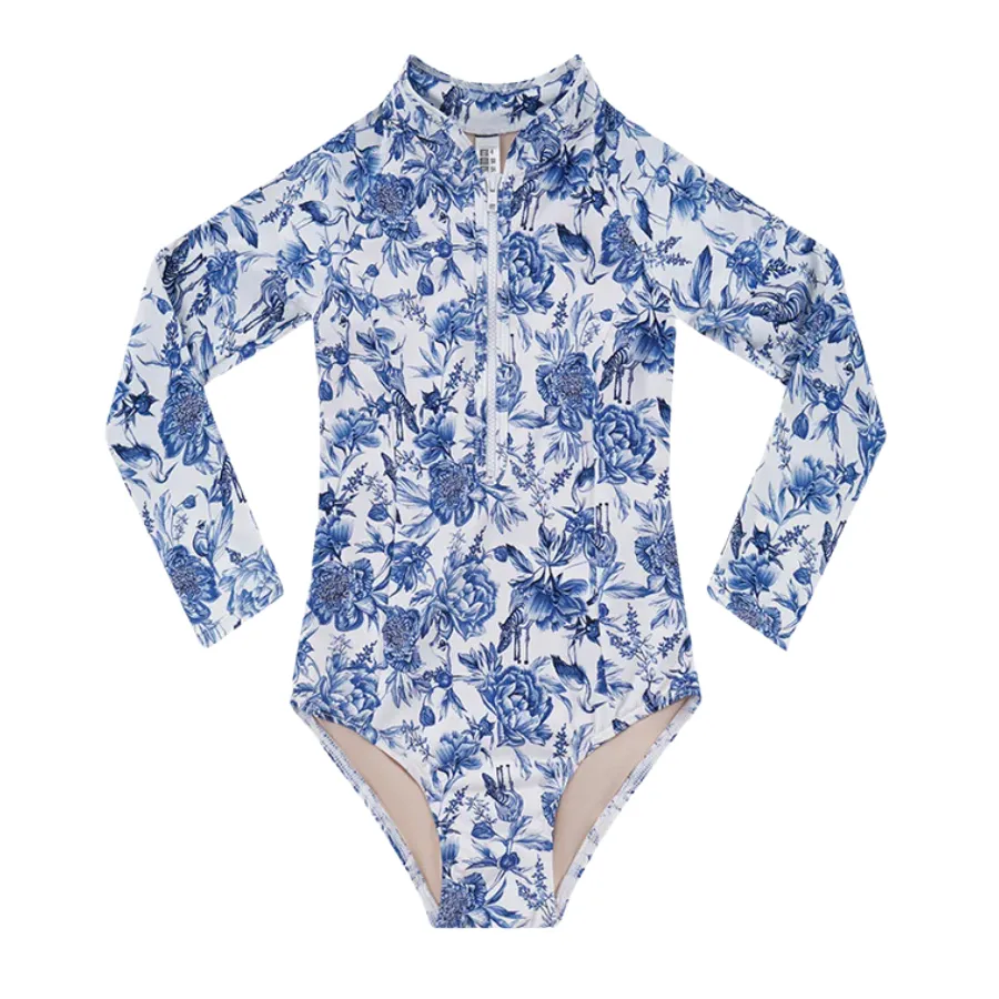 Aqua Blu Pre-Teens Long Sleeve One Piece AG2380AZ - Azelea