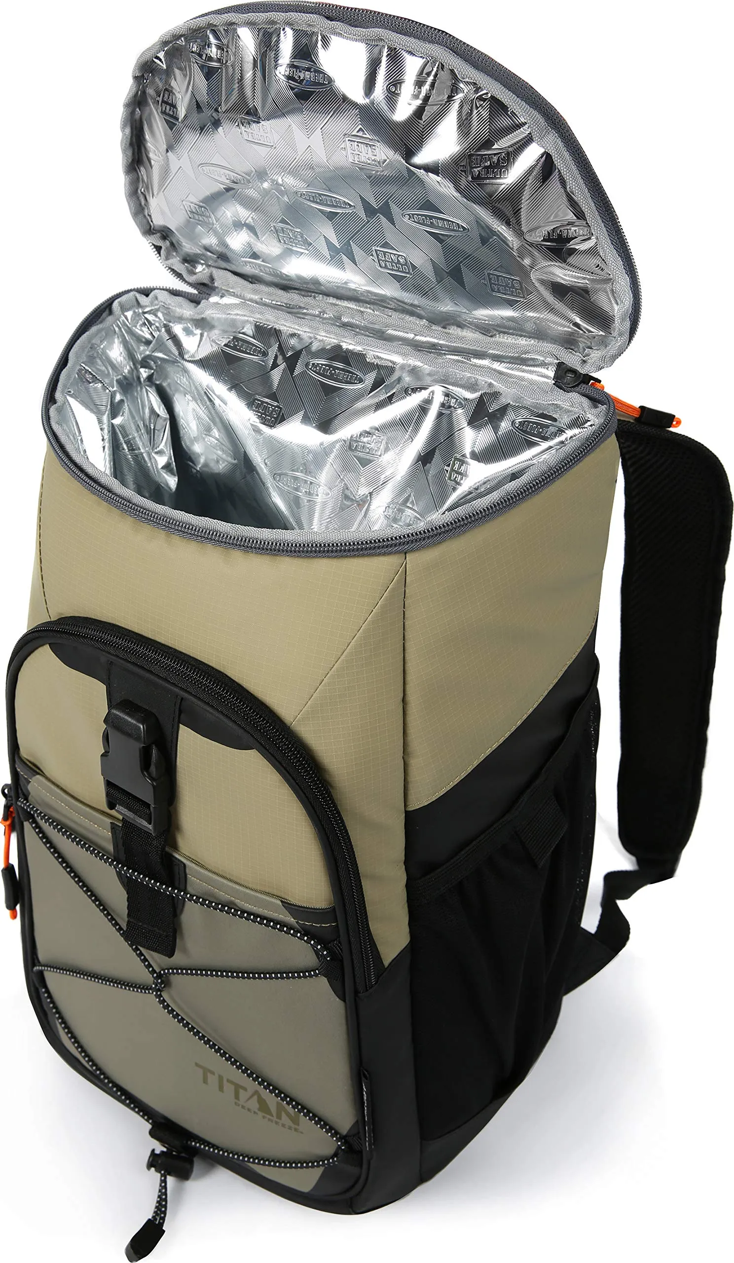 Arctic Zone Titan Deep Freeze 24 Can Backpack Cooler, Moss