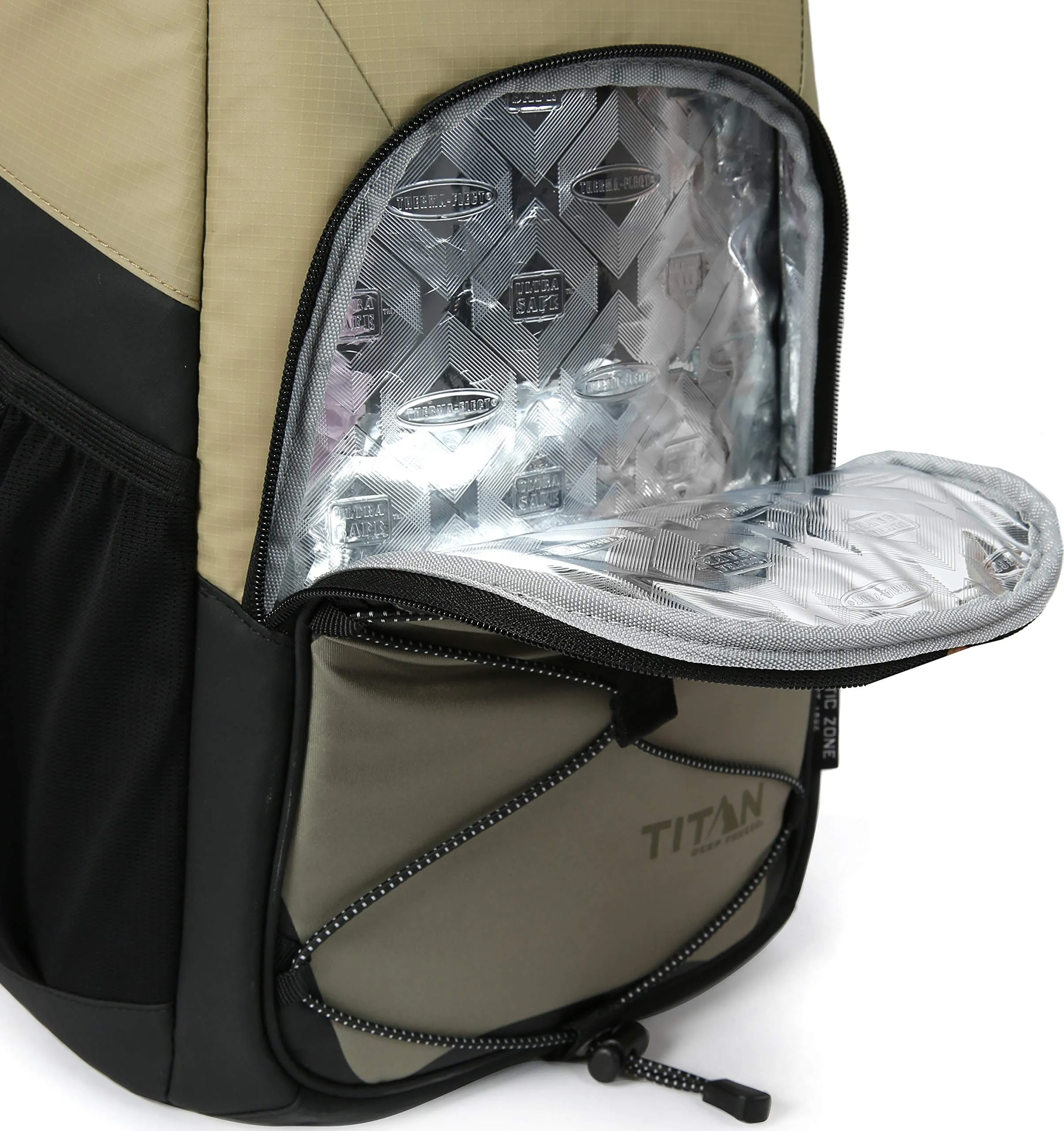 Arctic Zone Titan Deep Freeze 24 Can Backpack Cooler, Moss