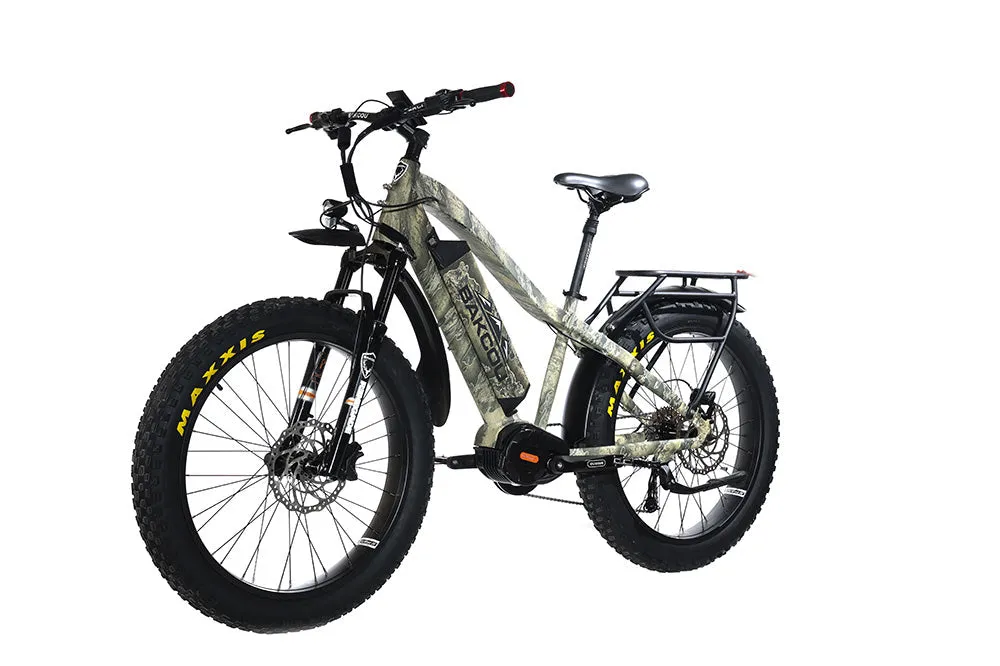 Bakcou Mule Elite Step Through 26" Electric Hunting Bike Bafang Ultra Mid Drive Motor