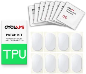 Bike Inner Tube Patch Kits, Bicycle Tire Repair Kit, 8 PCS Bike Patch Kit for Road and Mountain Bikes Tire Repair Kits (Suitable for TPU Inner Tubes)