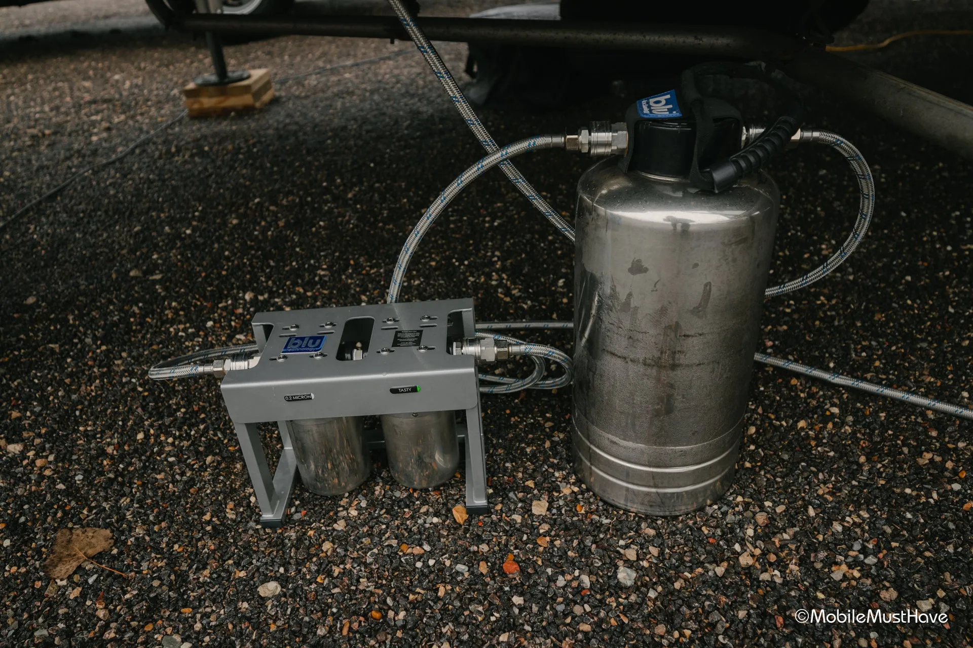 Blu Tech MR2 2-Stage Portable Water Filtration System