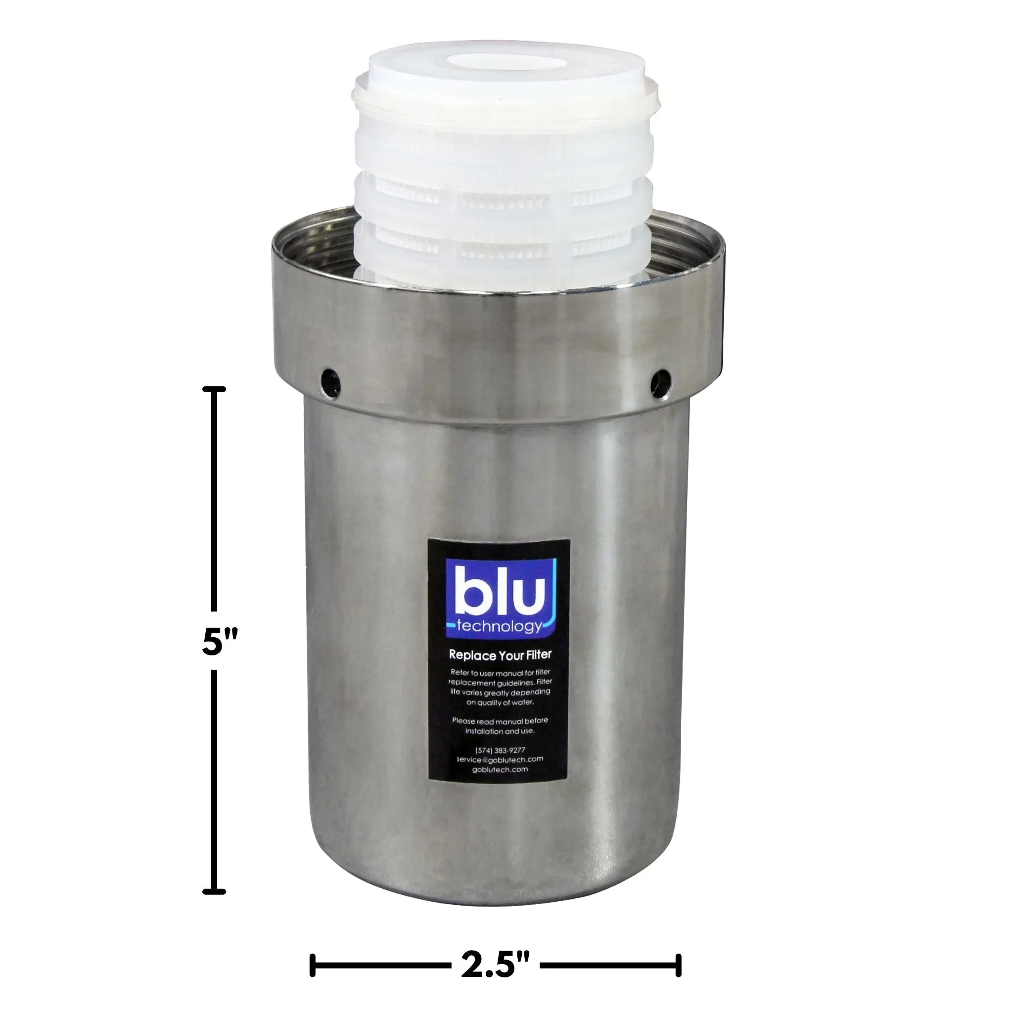 Blu Tech MR3 3-Stage Portable Water Filtration System
