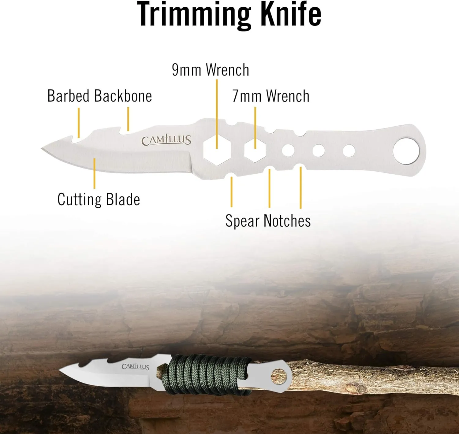 Camillus Carnivore X Survival Blade
