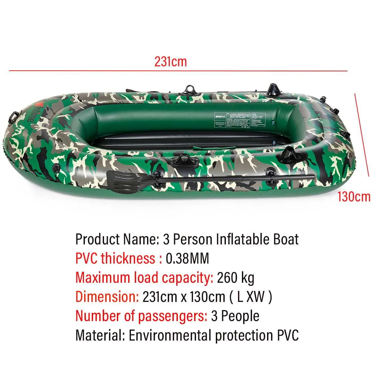CHENGXI Inflatable River Raft