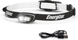 Energizer LED Rechargeable Headlamp HDL-625, IPX4 Water Resistant Headlamps, High-Performance Head Light for Outdoors, Camping, Running, Storm, Survival LED Light for Emergencies (USB Included)