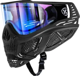 HK Army HSTL Skull Paintball Goggle/Airsoft Mask (Black, Ice)