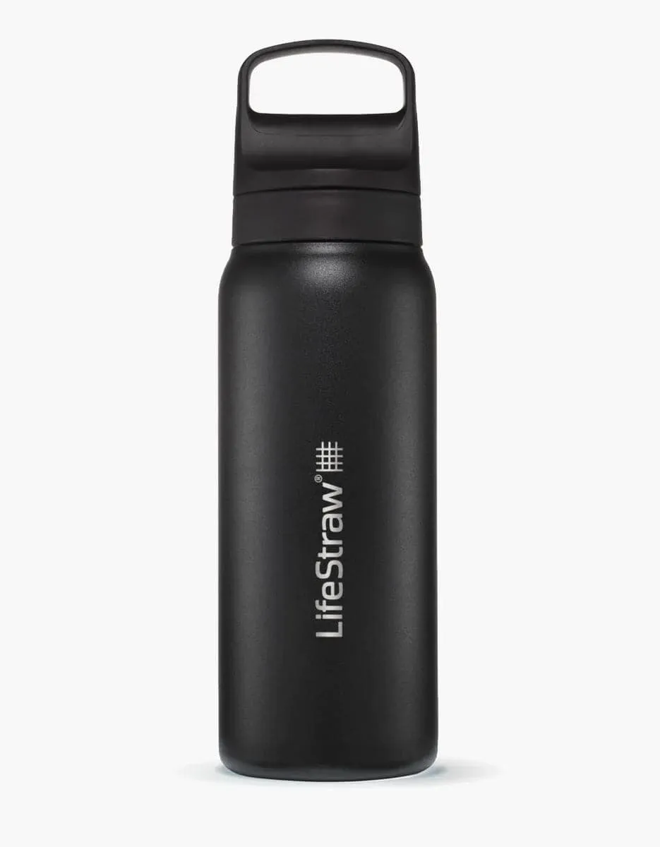 LifeStraw Go  Stainless Steel Water Filter Bottle; 24oz