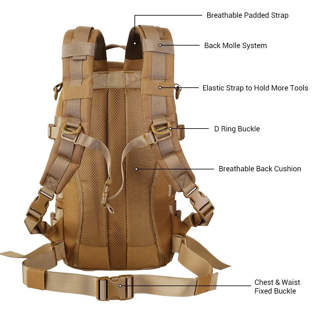 Molle Style Hiking Backpack 1000D 35L