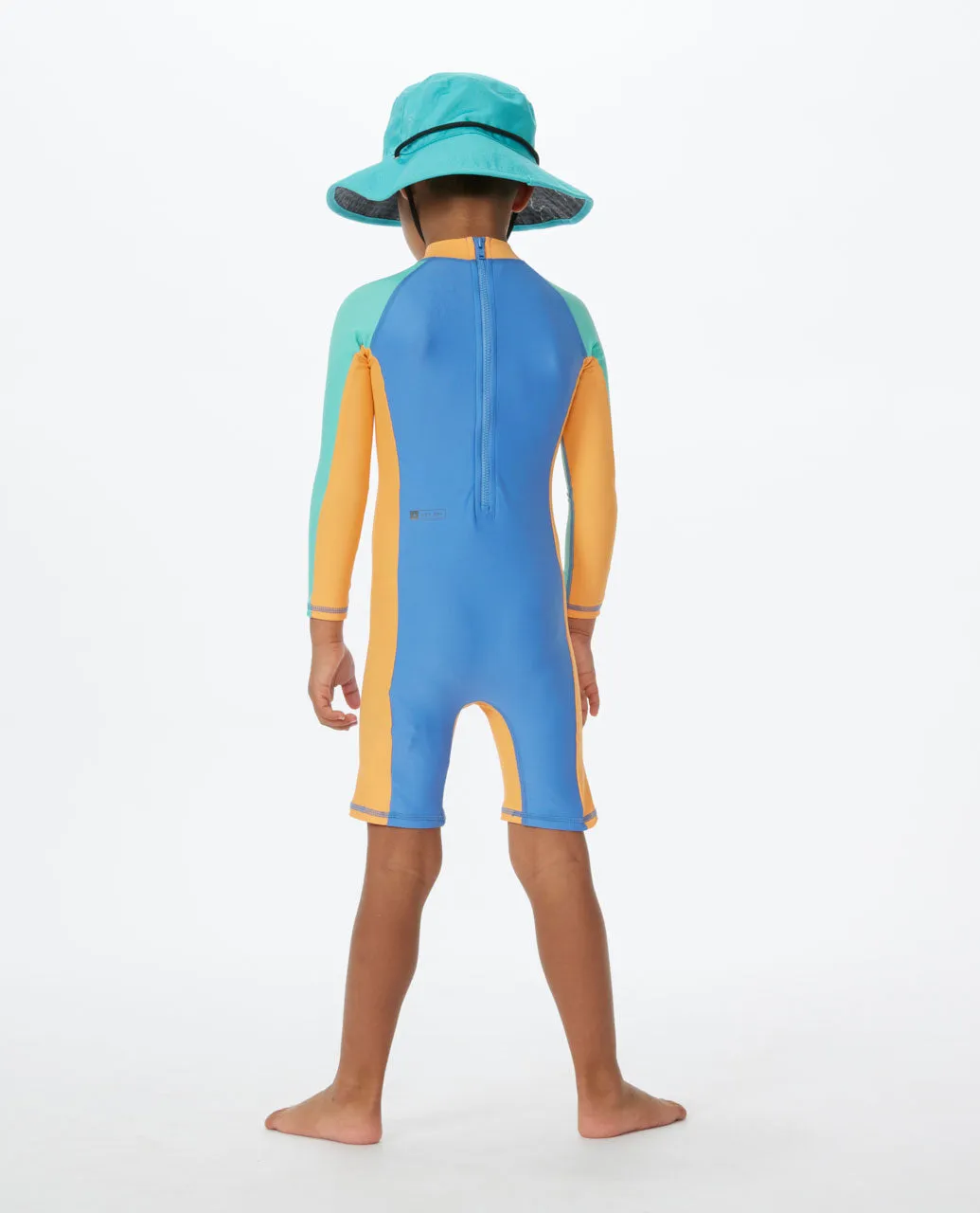 Mystic UPF50  Long Sleeve Spring Suit - Boys - Blue Yonder