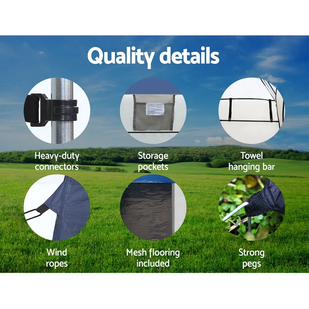 NNEDSZ 20L Outdoor Portable Toilet Camping Shower Tent Ensuite Change Room