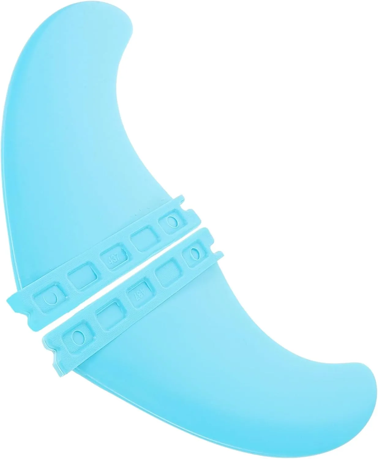 Paddleboard Fins Replacement 1 Pair Inflatable Sup Fins for Surfboard Water Separator Design