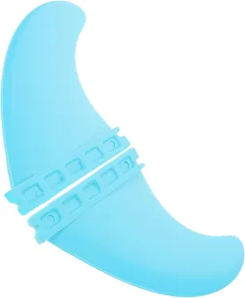 Paddleboard Fins Replacement 1 Pair Inflatable Sup Fins for Surfboard Water Separator Design