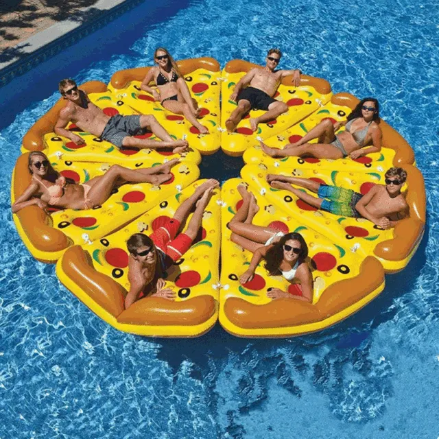 Pizza Inflatable Pool Float Raft
