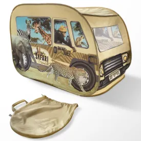 Pop It Up Safari Truck Tent - Wildlife Themed Playhouse