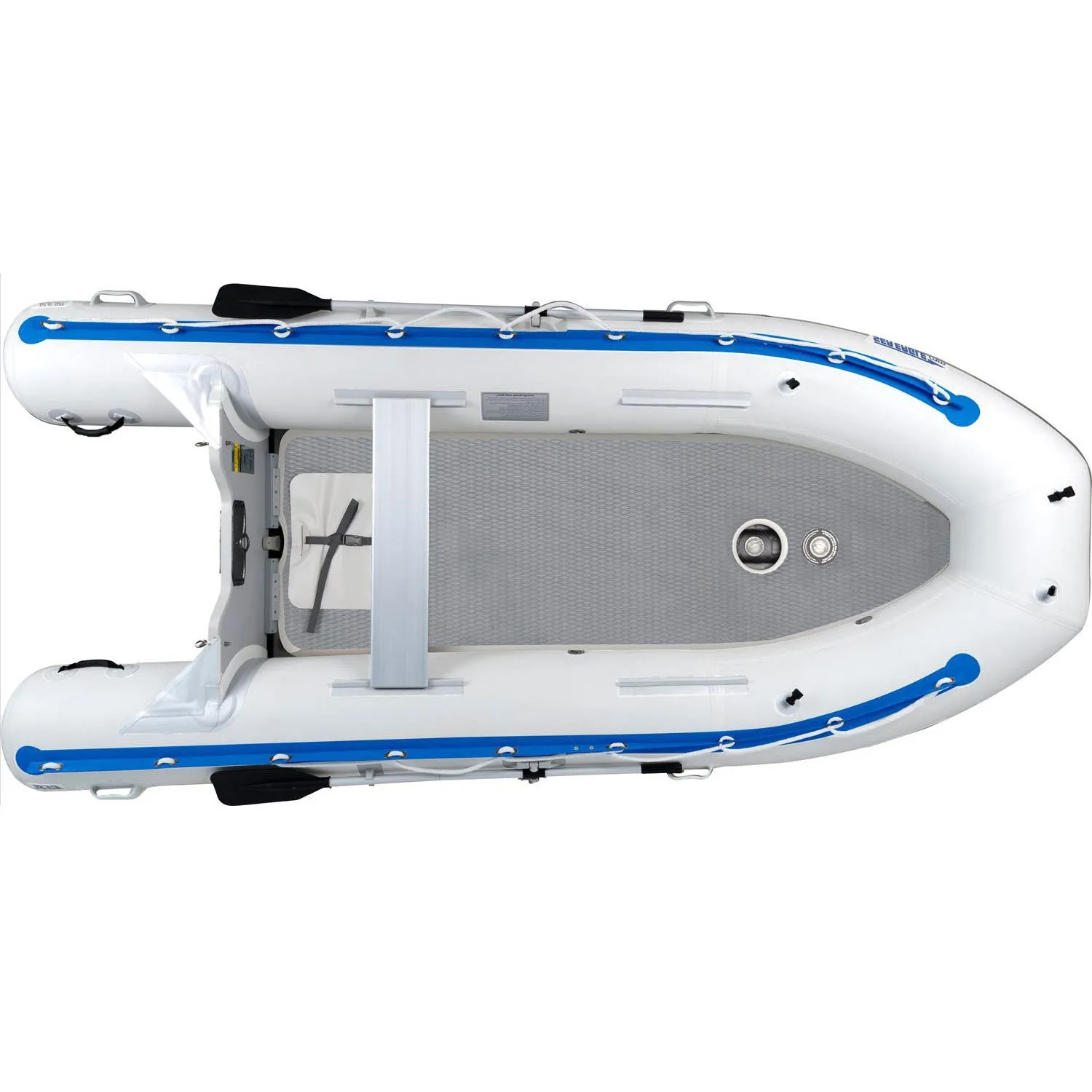Sea Eagle 12'6 Sport Runabout Swivel Seat Drop Stitch Deluxe Inflatable Raft Package