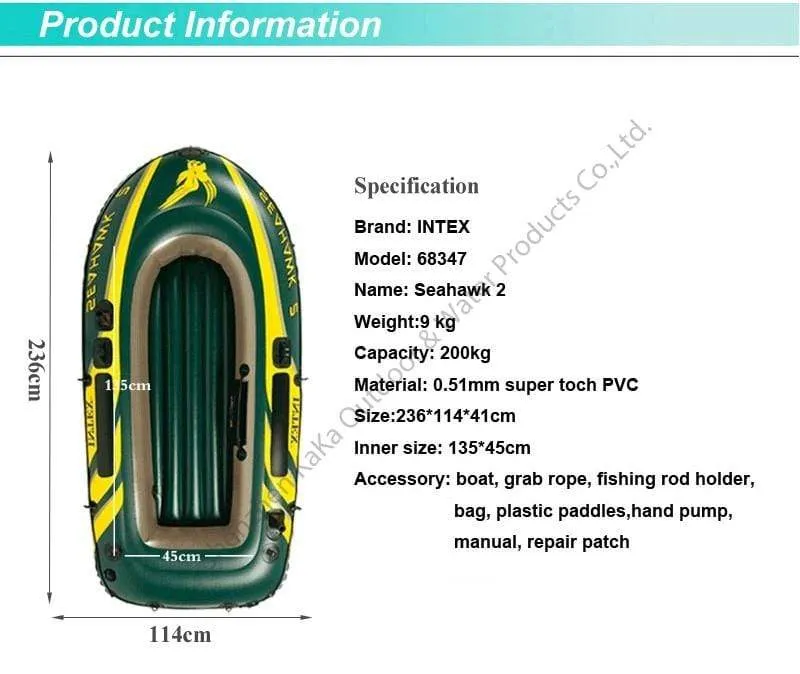 SGODDE 2 Person Raft Boat