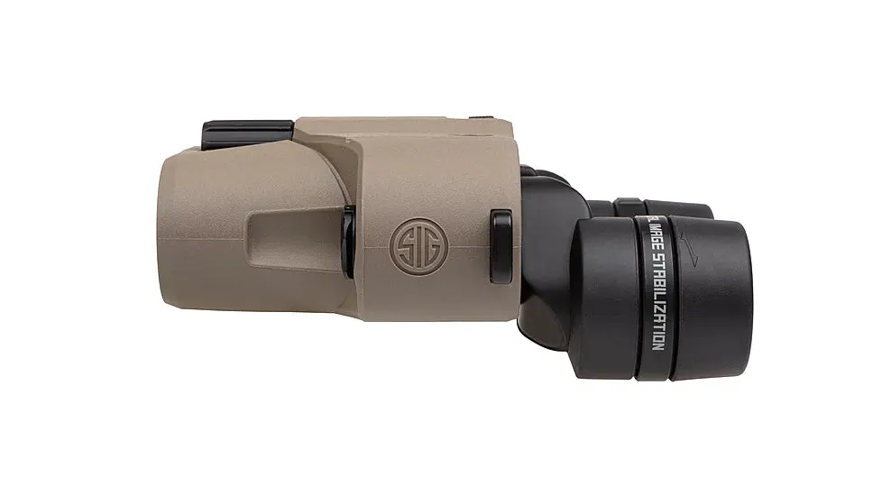 Sig Sauer Zulu6 FDE HDX OIS 10x30mm Waterproof Fog-Proof Roof Prism Binocular with Image Stabilization (SOZ6WP10)