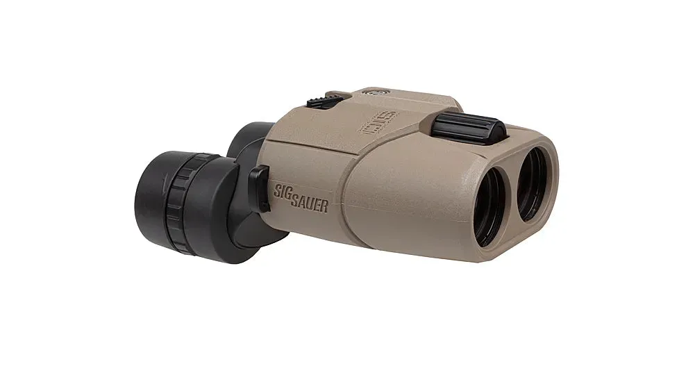 Sig Sauer Zulu6 FDE HDX OIS 10x30mm Waterproof Fog-Proof Roof Prism Binocular with Image Stabilization (SOZ6WP10)