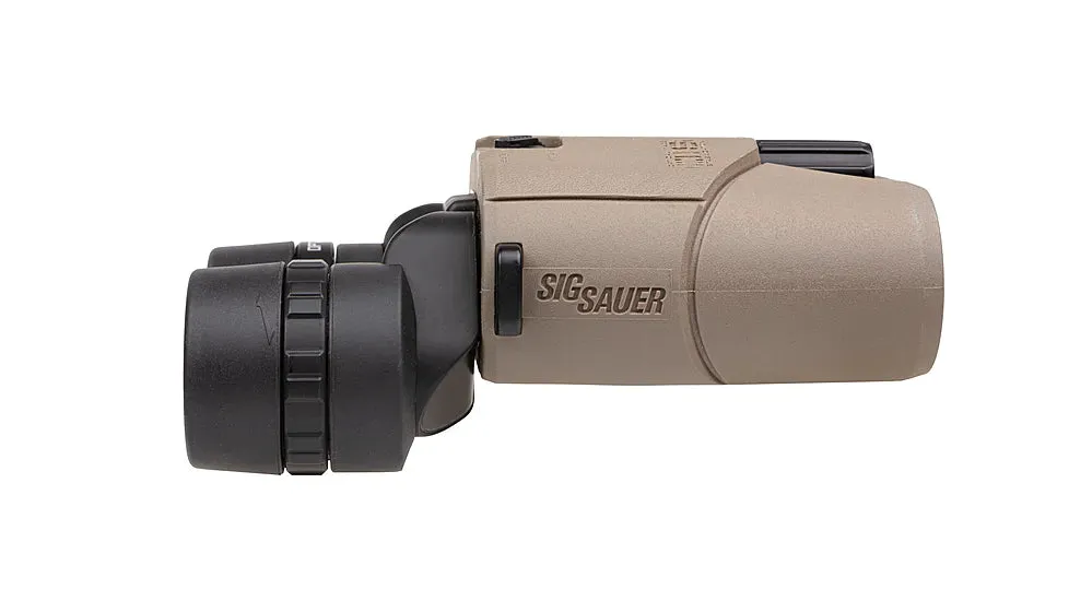 Sig Sauer Zulu6 FDE HDX OIS 10x30mm Waterproof Fog-Proof Roof Prism Binocular with Image Stabilization (SOZ6WP10)