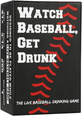 Watch Baseball, Get Drunk - The Live Baseball Drinking Game