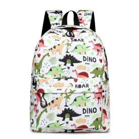 Water Resistant  Dinosaur Backpack Printed School Bags