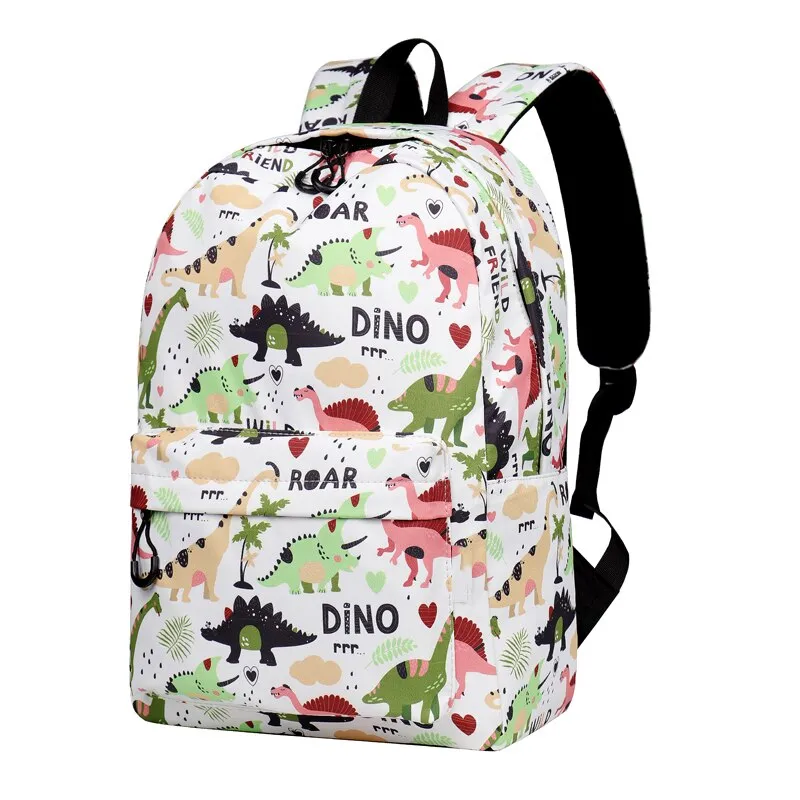 Water Resistant  Dinosaur Backpack Printed School Bags