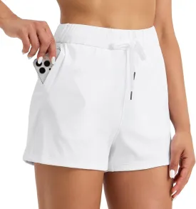 Willit Women's Shorts Hiking Athletic Shorts Yoga Lounge Active Workout Running Shorts Comfy Casual with Pockets 2.5"